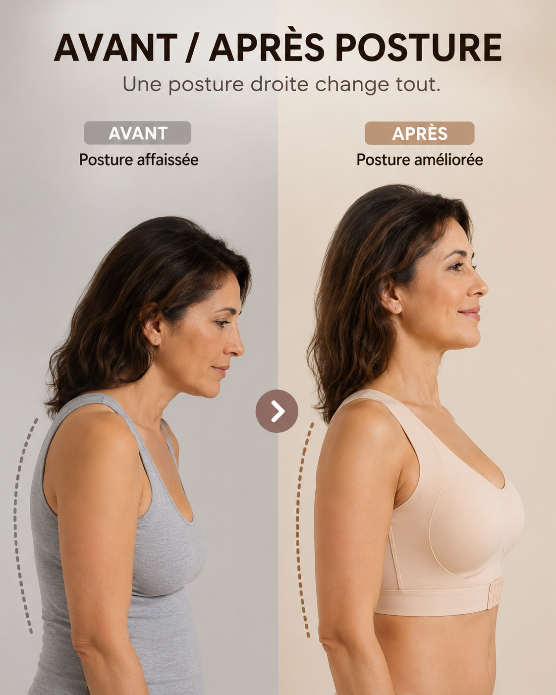 Alignée™ — Soutien-gorge postural